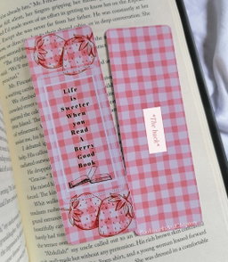 Pink Aesthetic Bookmark
