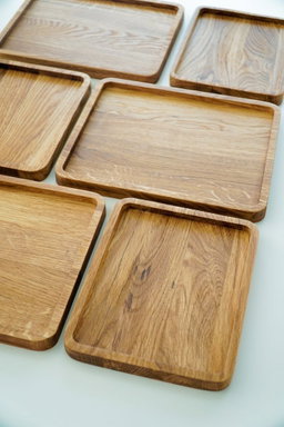 Plateaux en bois 