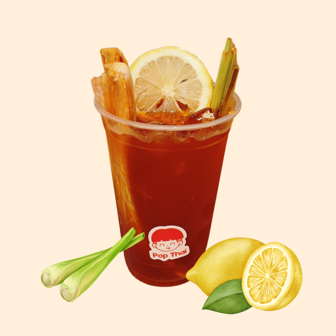 Thai lemongrass with lemon tea _0