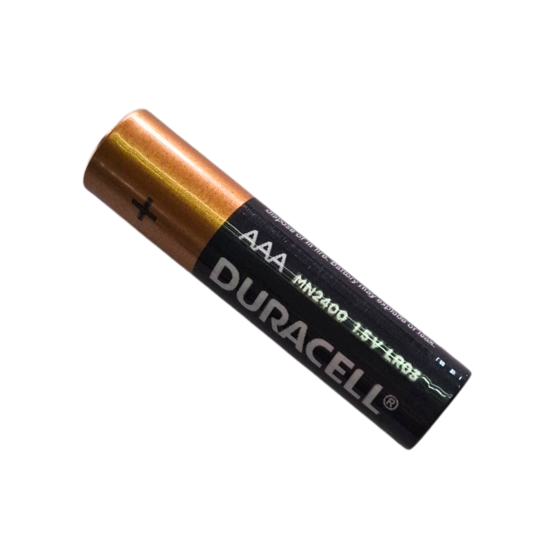 Pila Duracell 1.5v. alcalina (AAA) 1pza.