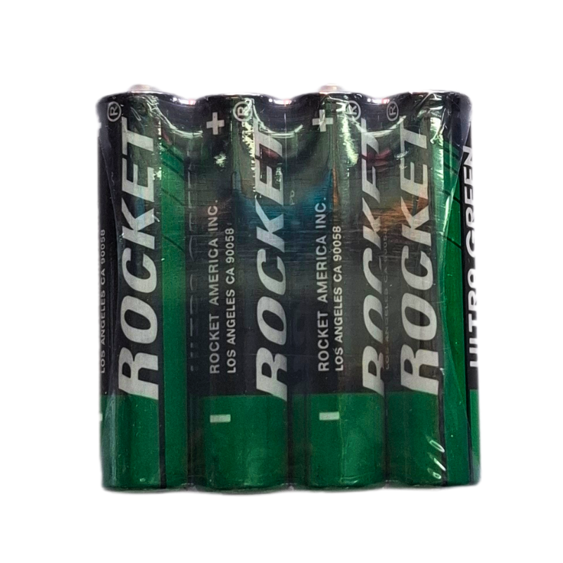Pila Rocket 1.5v. alcalina (AA) 4pza.