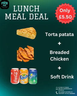 Meal Deal Torta Patata + Chicken Empanado + Drink