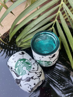 Mug starbucks marbré isotherme 