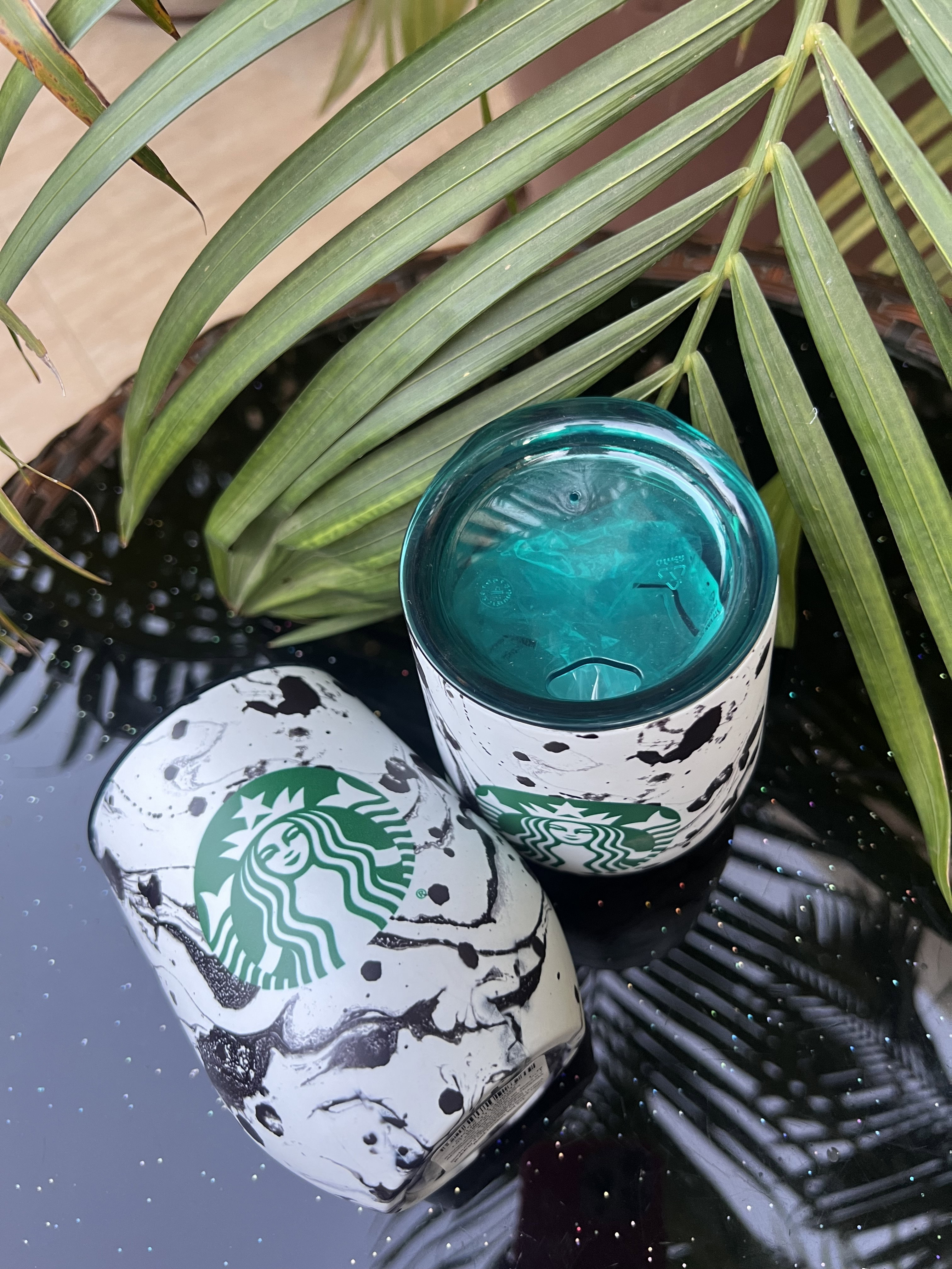 Mug starbucks marbré isotherme _0