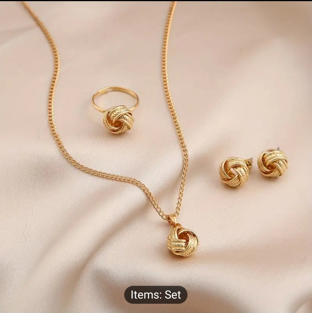 Jewelry Set Boho knot Design