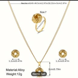 Jewelry Set Boho knot Design