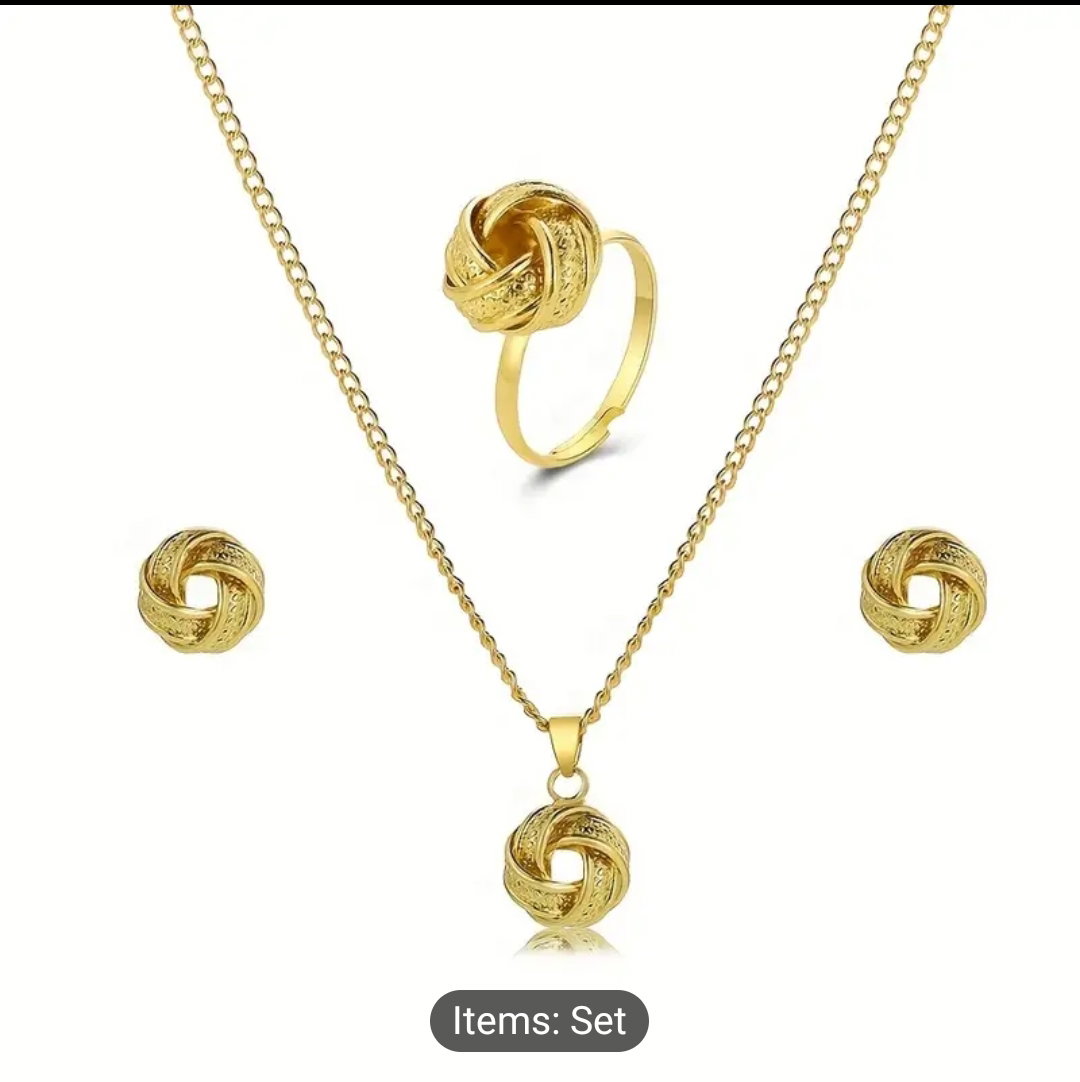 Jewelry Set Boho knot Design_2