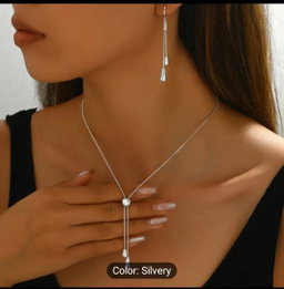 Snake Bone Chain 2 pcs Set Jewelry 