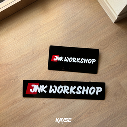 Hook-On Custom Car Plate Cover
