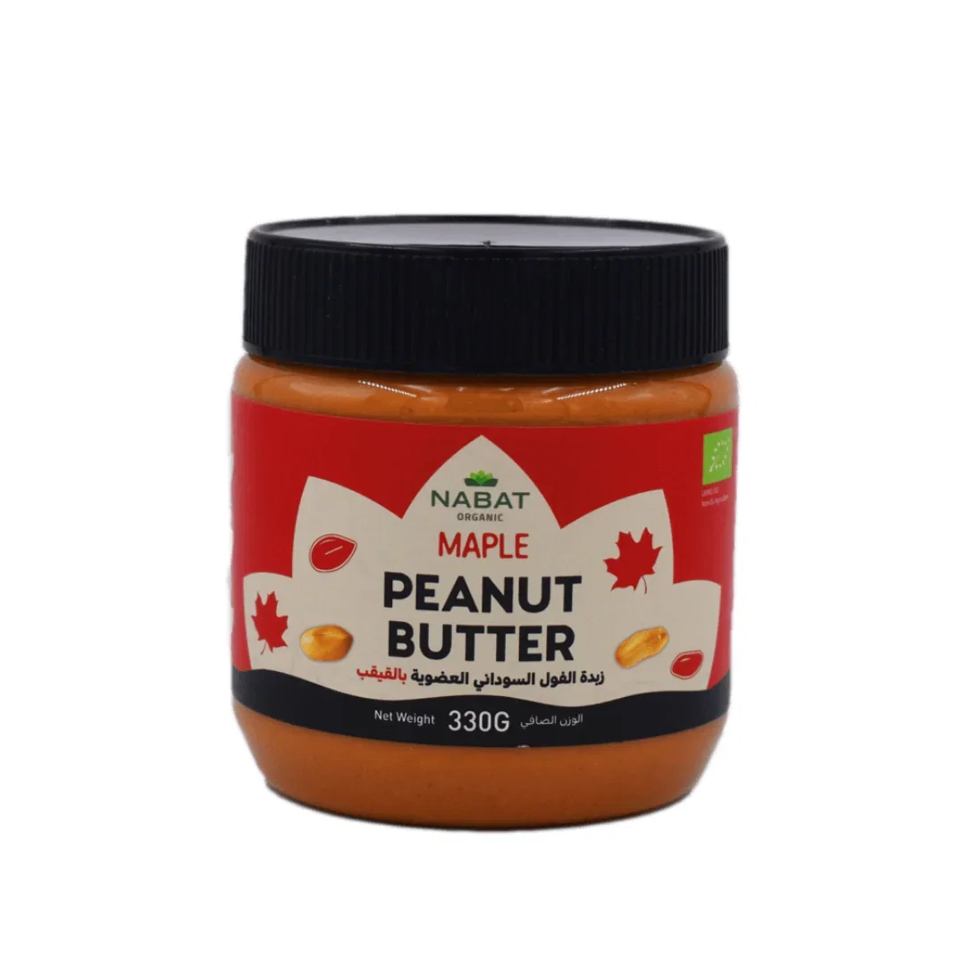 NABAT ORGANIC MAPLE PEANUT BUTTER 330G_0