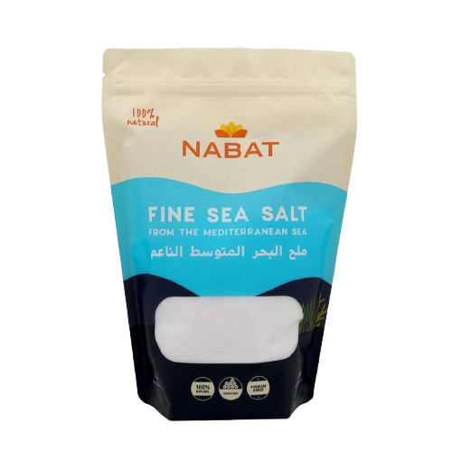 NABAT SEA SALT FINE GROUND 500G
