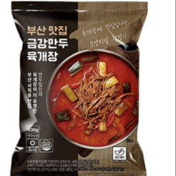 [금강만두] 육개장 2인분 630g | Yukgaejang (Spicy Korean Beef Soup)