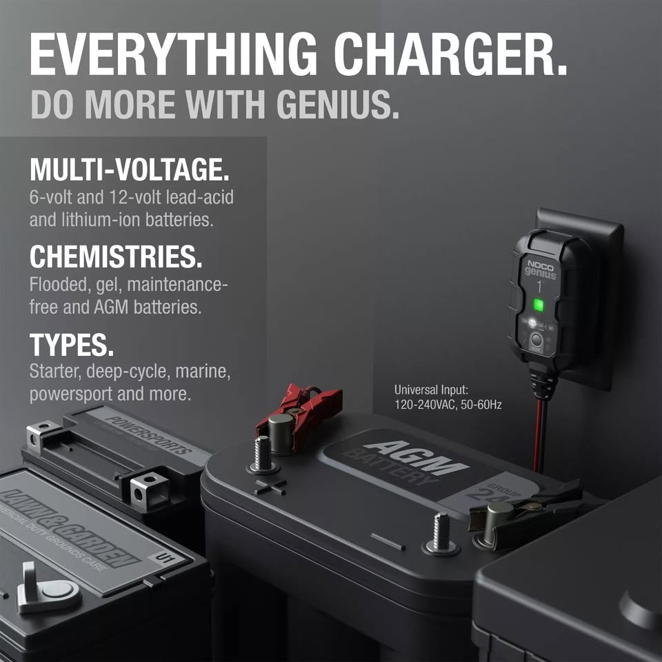 NOCO GENIUS1 Smart 12V Battery Charger & Maintainer_4