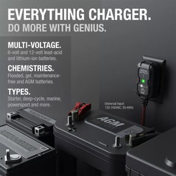 NOCO GENIUS1 Smart 12V Battery Charger & Maintainer