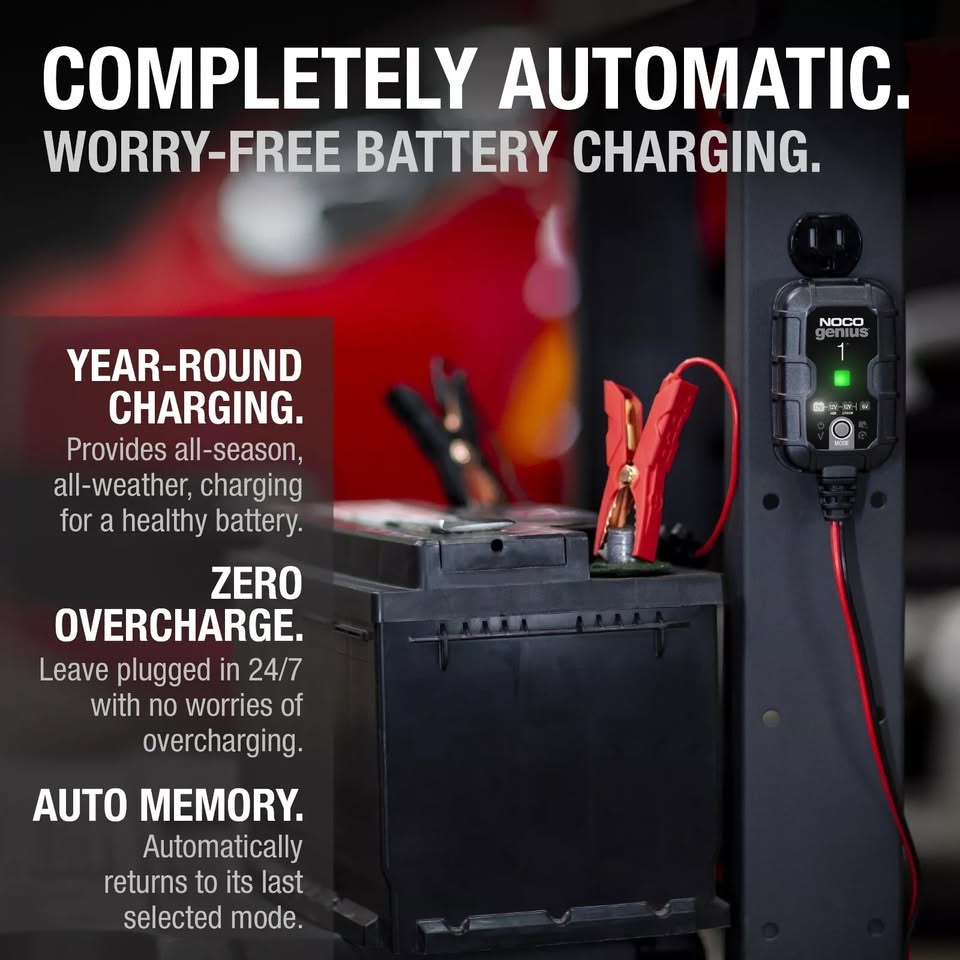 NOCO GENIUS1 Smart 12V Battery Charger & Maintainer_6