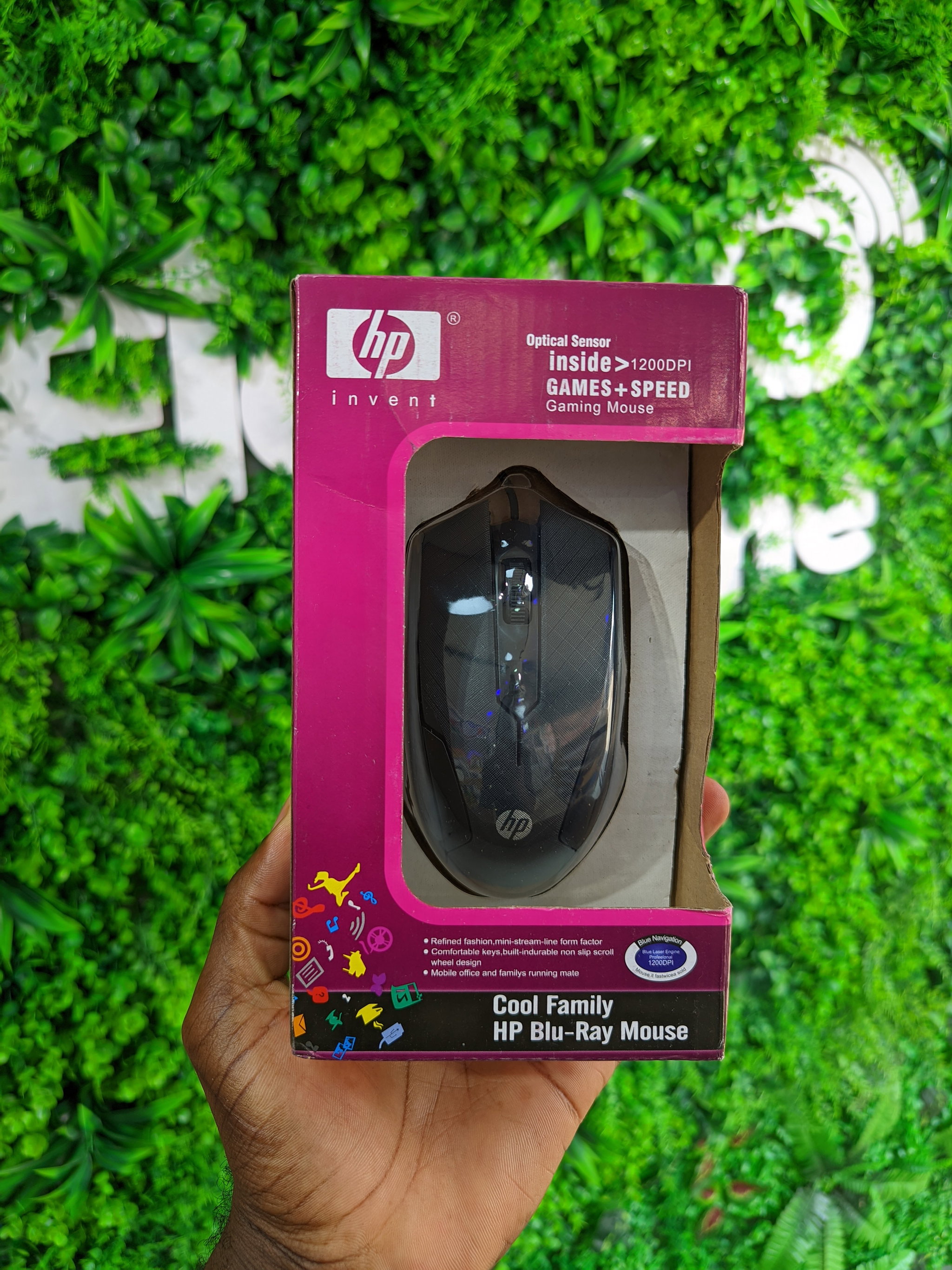 Mouse Hp Optico Usb_0