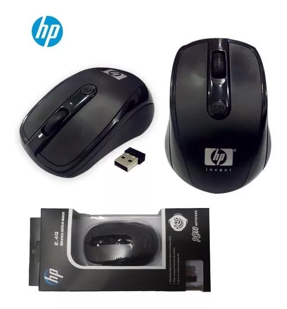 Mouse Hp Sem Fio Mouse 2.4G_0