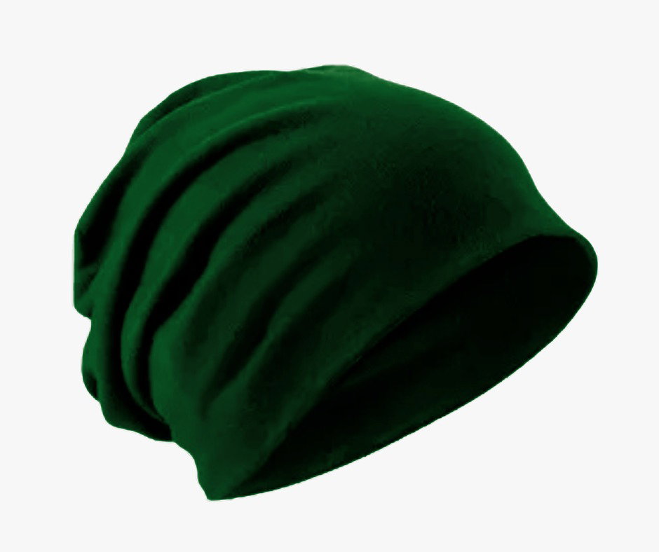 Gorrito doble vista verde/gris_0