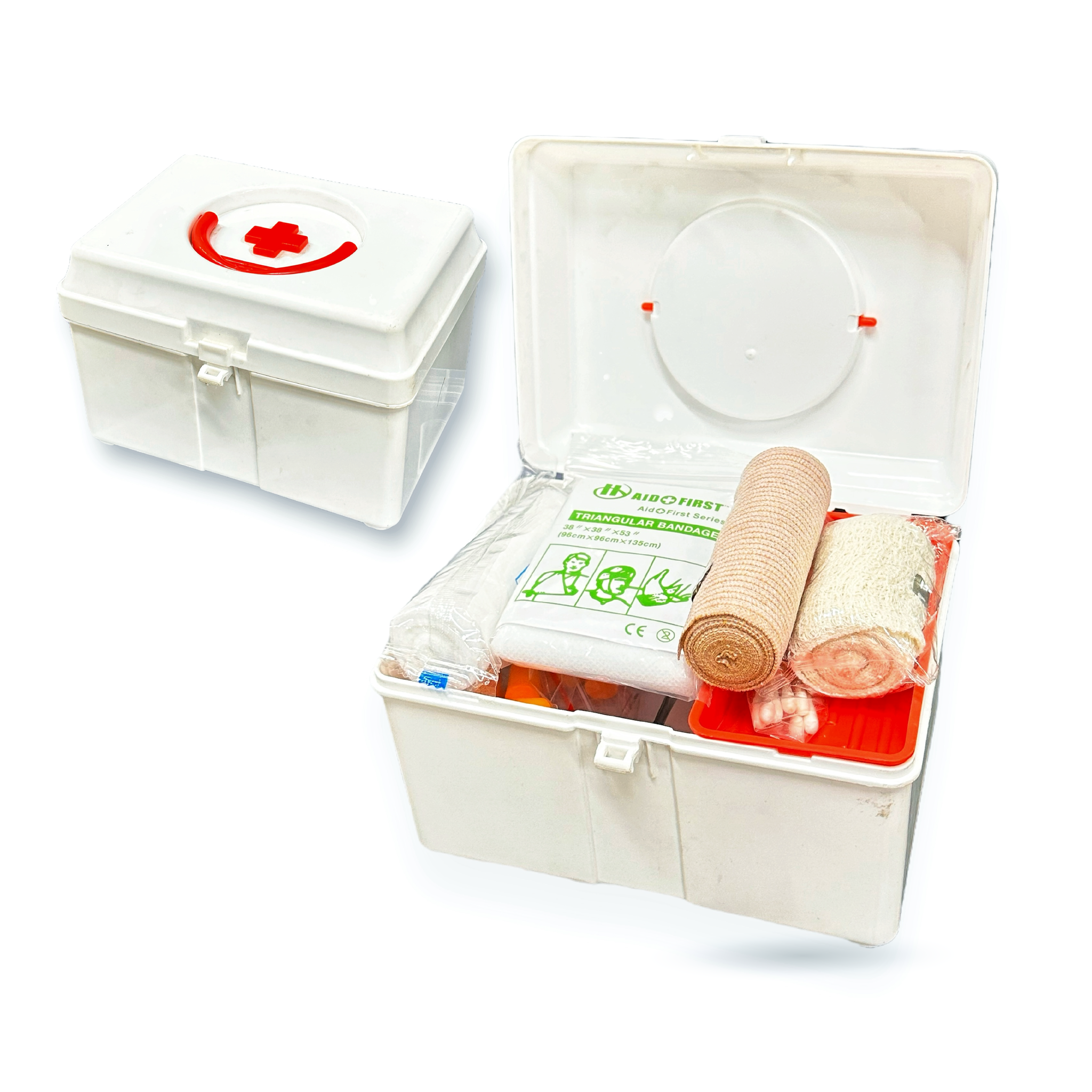 Boîte de premier secours  50 pièces_0