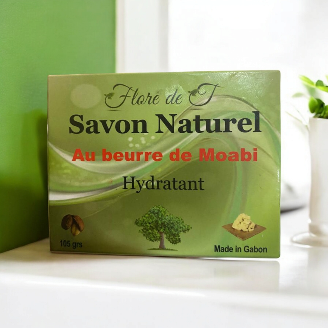 SAVON NATUREL HYDRATANT AU BEURRE DE MOABI