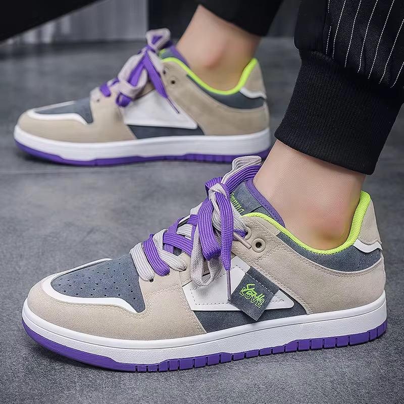 Chaussure à tige en daim_2