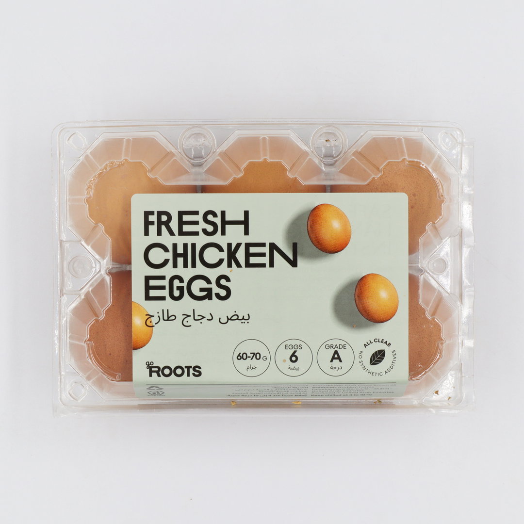 Roots Eggs Large Brown 6S 420g