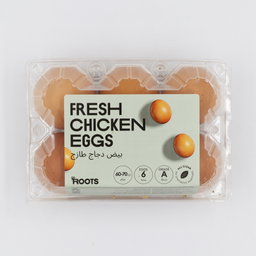 Roots Eggs Large Brown 6S 420g