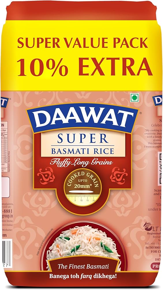 Daawat Super Basmati Rice 1kg_0