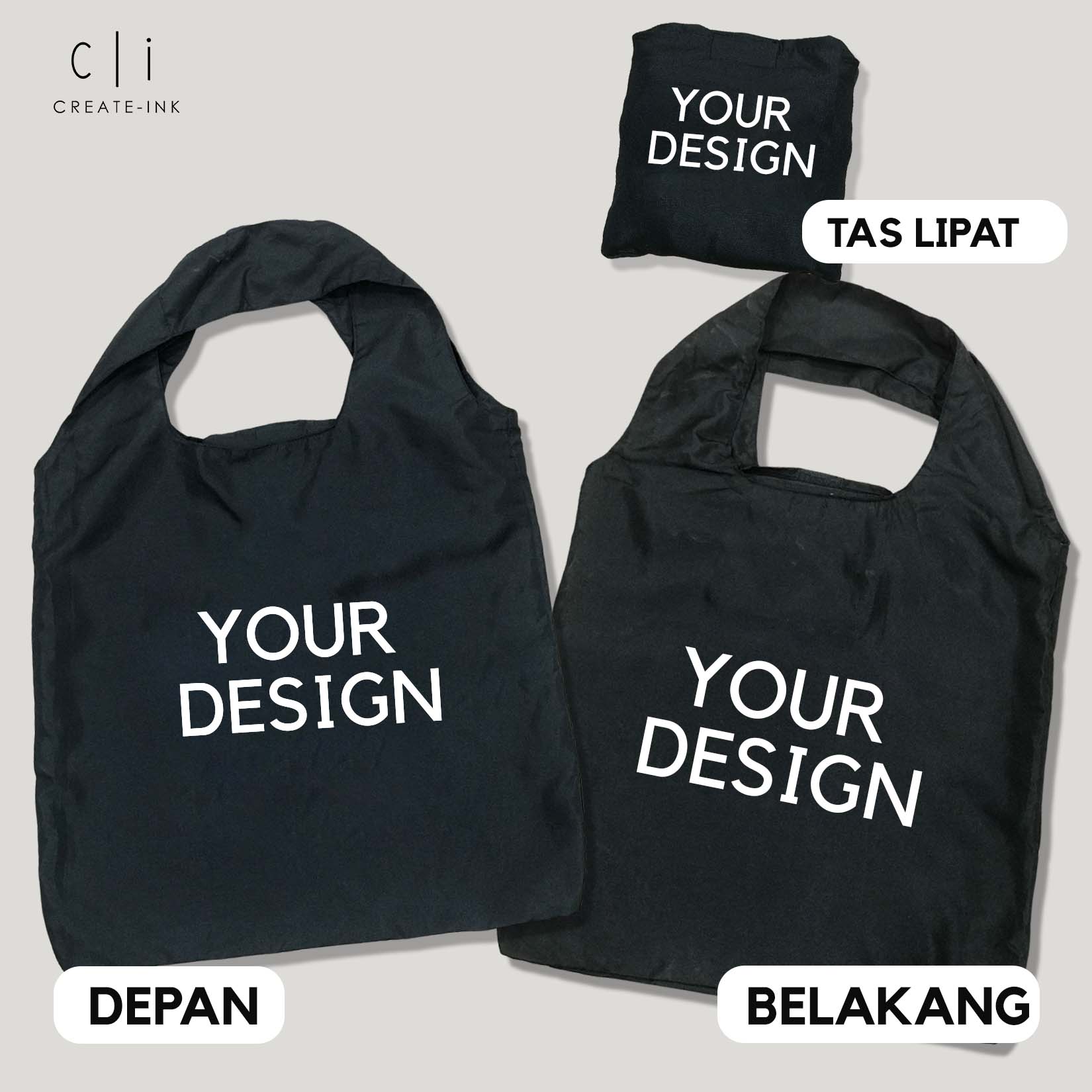 Foldable Bag/ Tas lipat parasut_1