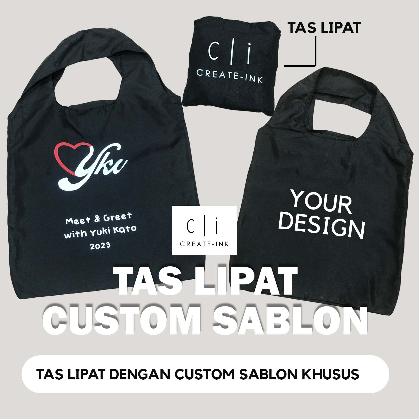 Foldable Bag/ Tas lipat parasut_0
