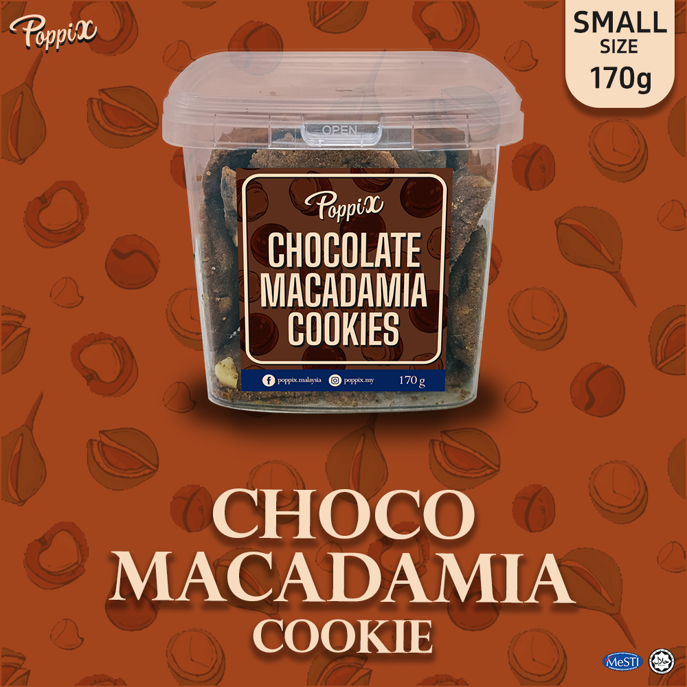 R Bucket Macadamia Choco Cookies