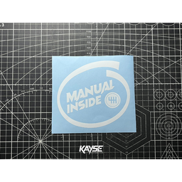 Manual Inside Car Decal