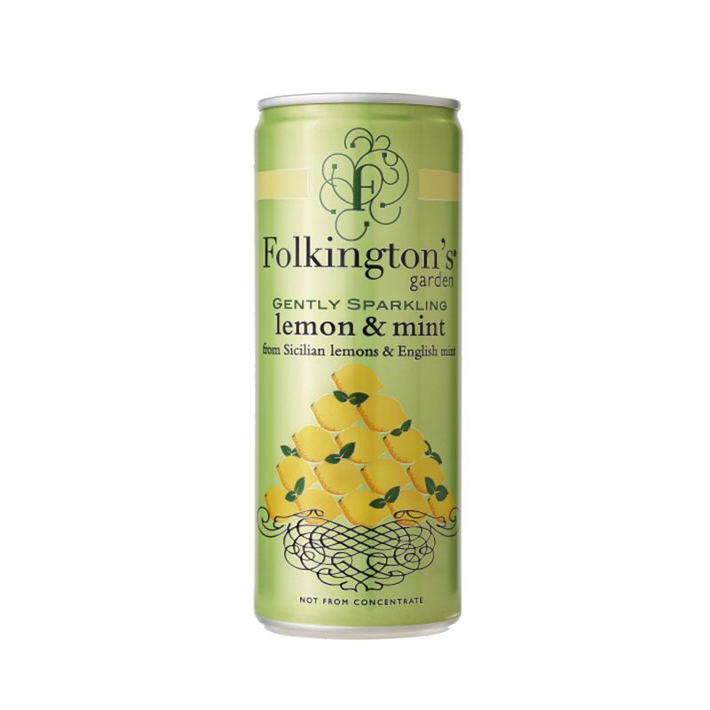 Lemon & mint sparkling water _0