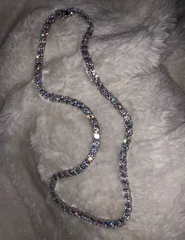 Iced out tennis necklace _1