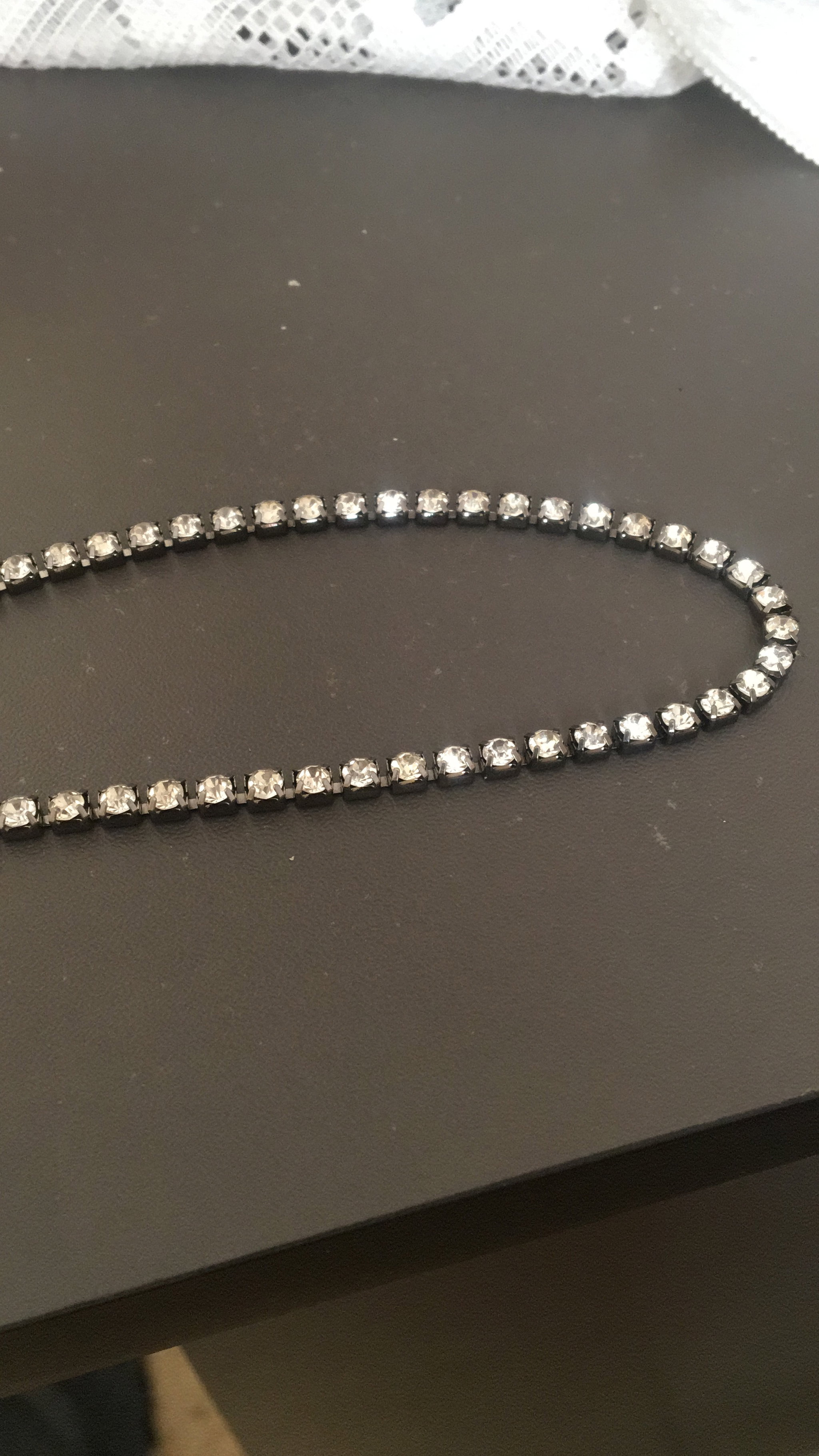 Iced out mini tennis chain_0