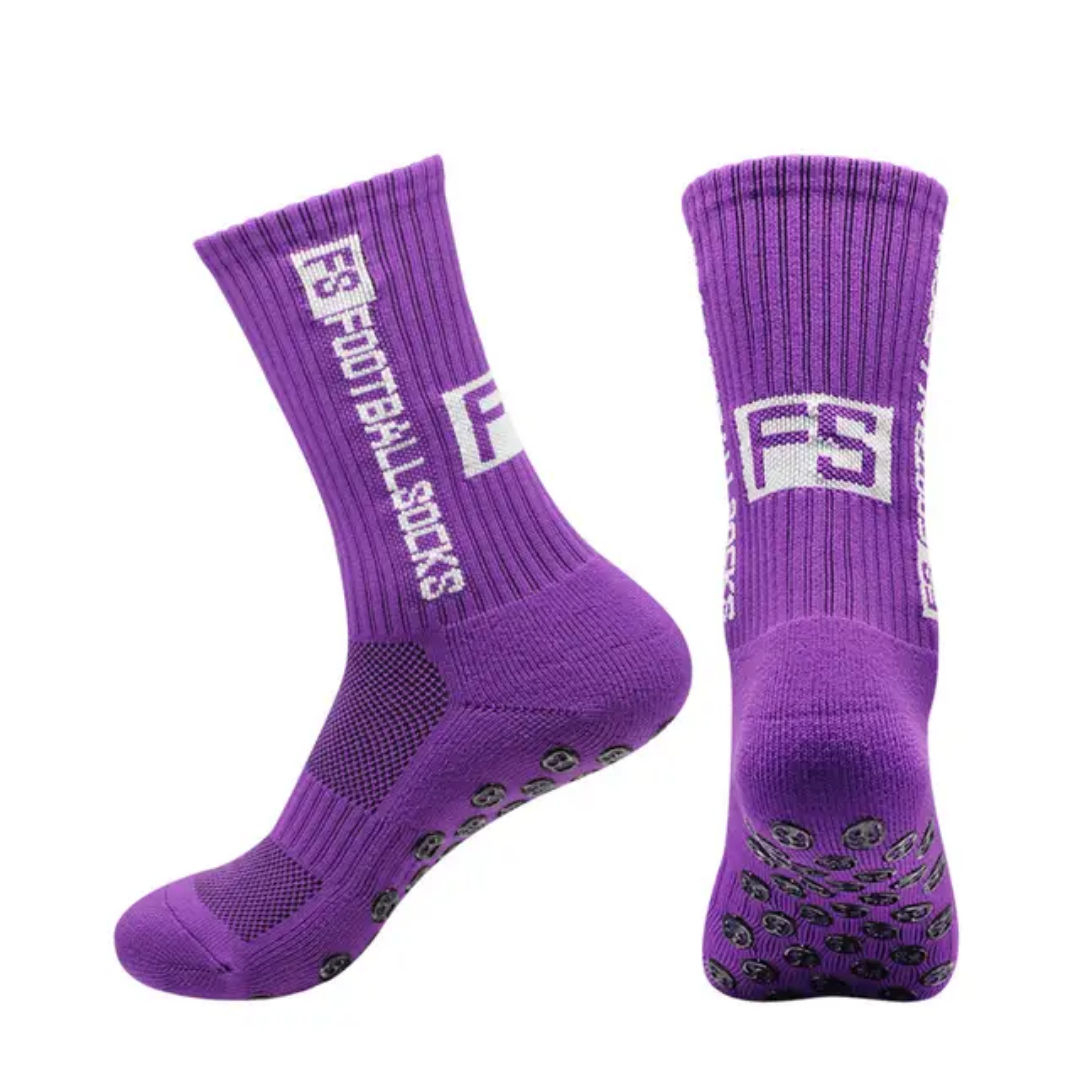 Non Slip Sock (Purple)_0