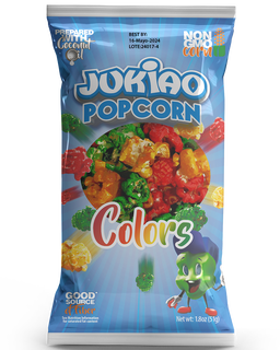 Jukiao Popcorn Colores - 1.8 oz