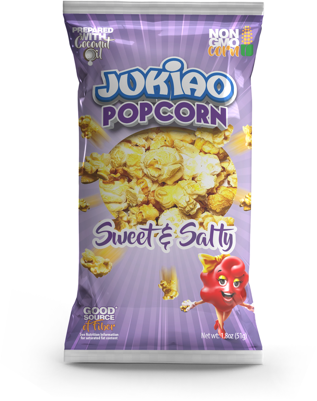 Jukiao Popcorn Sweet & Salty - 1.8 oz
