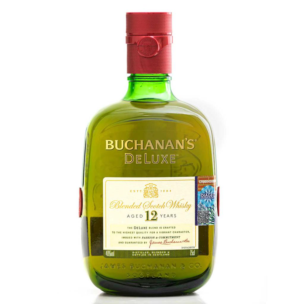 Buchanan's Scotch Whisky Deluxe 12 Años 750 mL / 25.3 oz_0