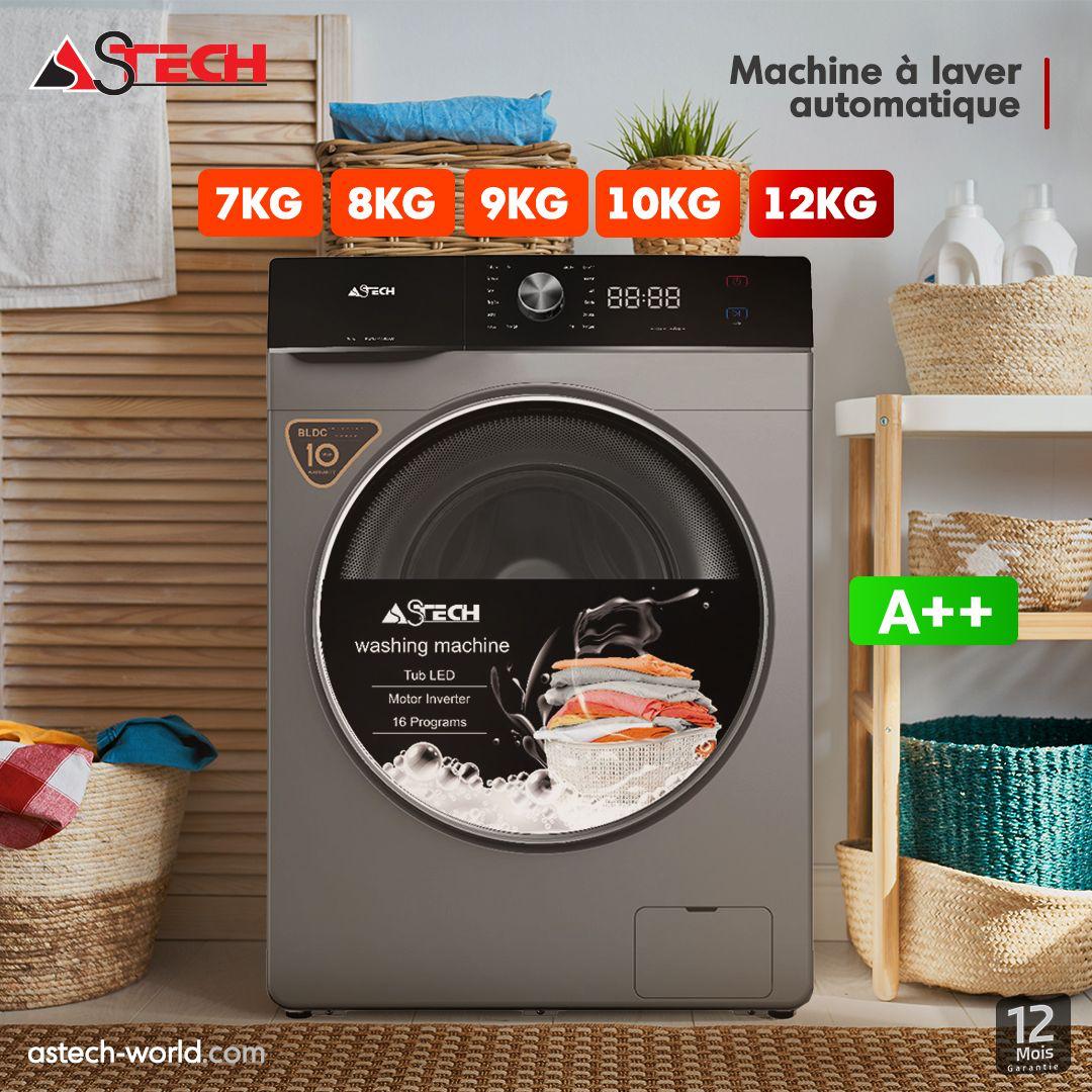 Machine à laver Astech 9kg inverter