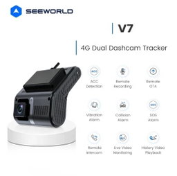 SEEWORLD V7 - DashCam Double Caméra 4G