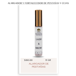 ALARGADOR Y FORTALECEDOR DE PESTAÑAS Y CEJAS