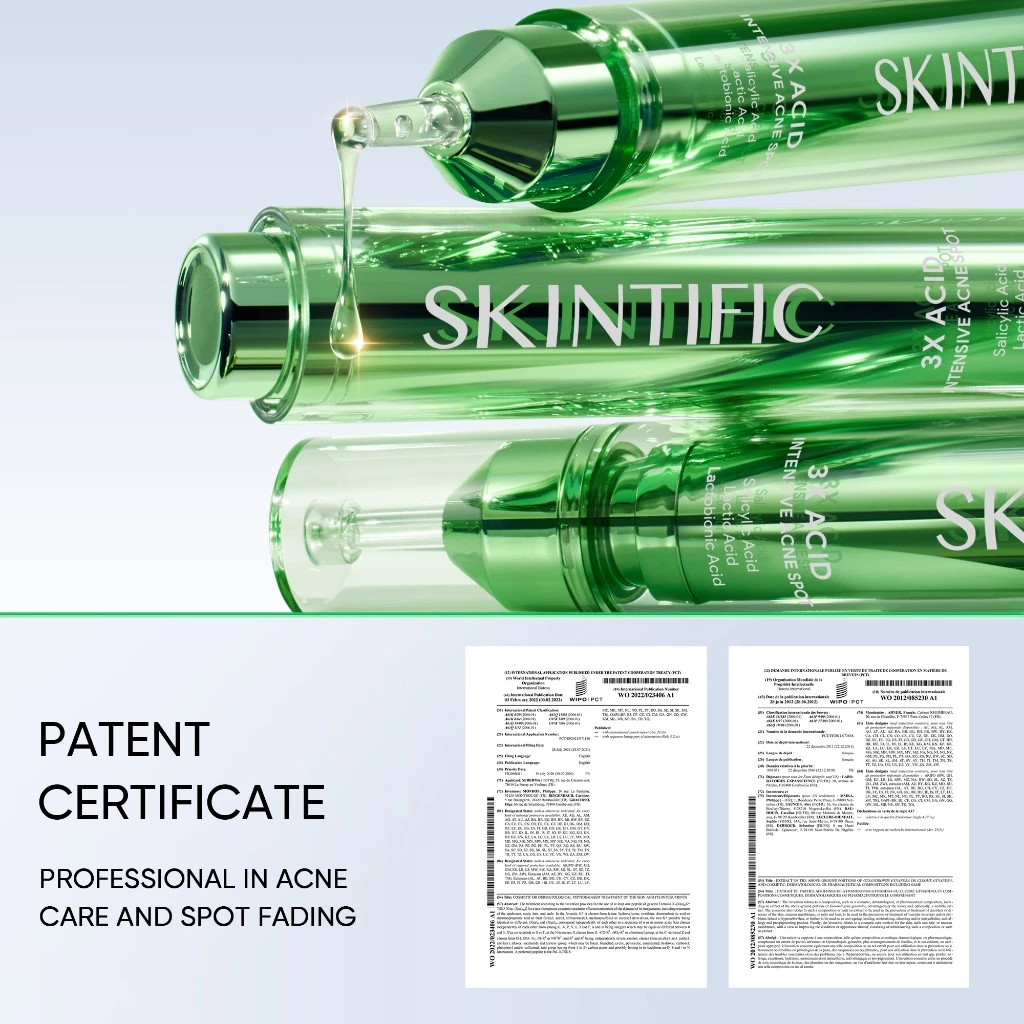 Skintific 3x Acid Intensive Acne Spot Gel 15ml_6