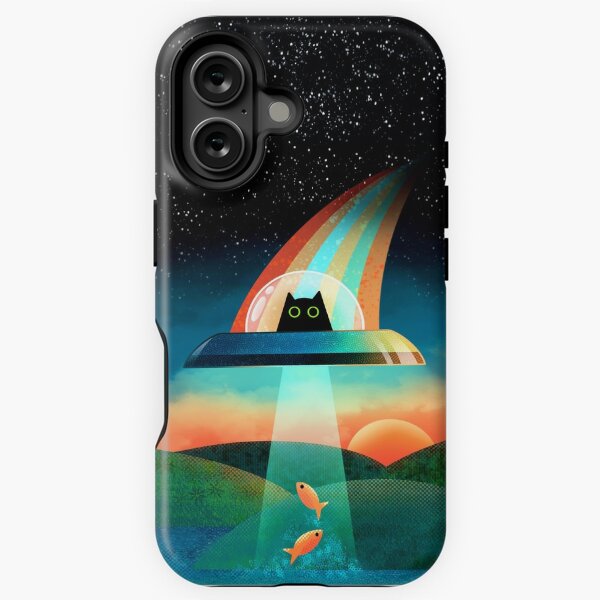 The Purrfect Alien iPhone Case_0