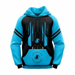 Metallic Gamer Hood(Blue Edition-All Over Print)