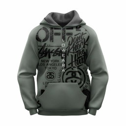 Knocker Loweara Fleece Hood(All Over Print)