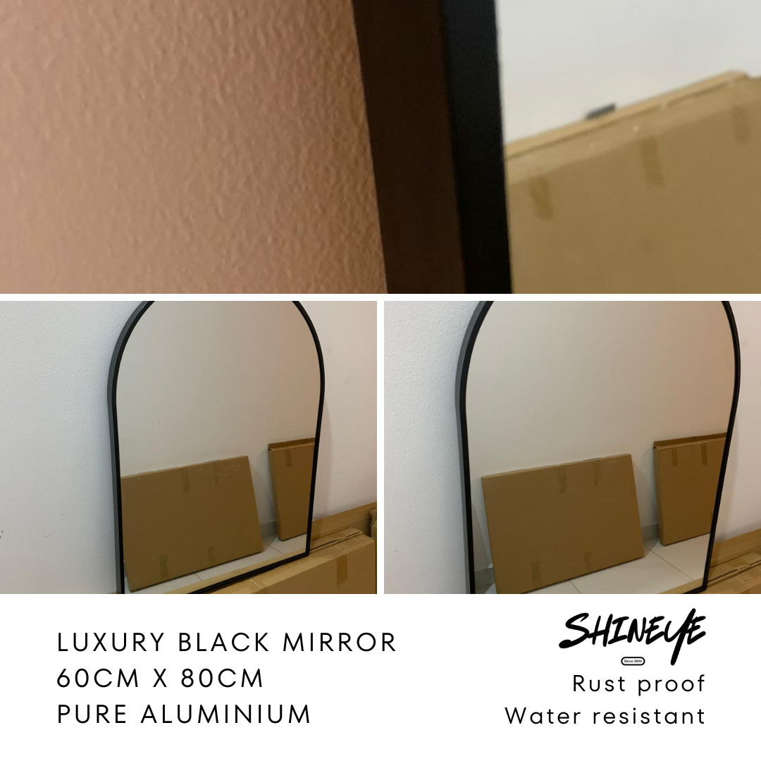 Luxury Arch Mirror (Gold/Black)_1