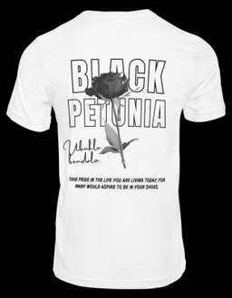 Black Petunia boxy fit 