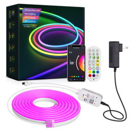 Luz de Néon Flexível  Prova de Agua (Bluetooth) 5M