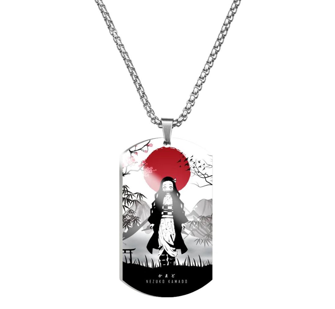 Collier Nezuko - Sérénité Protectrice